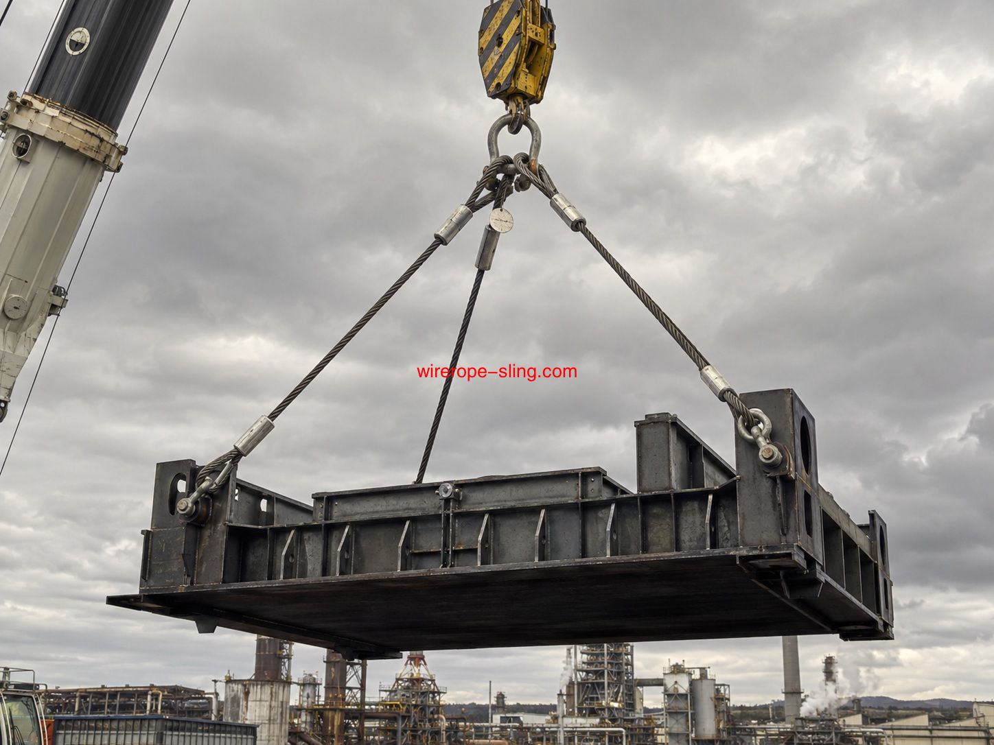 Heavy Duty Wire Rope Sling for Critical Lifting | LKS Custom Manufacturer